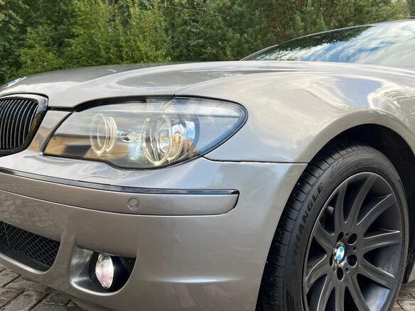 2005 BMW 7 серии 730i IV (E65/E66) Рестайлинг, серый, 1170000 рублей - вид 20