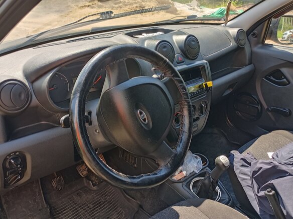 2013 Lada (ВАЗ) Granta I, серебристый, 330000 рублей - вид 13
