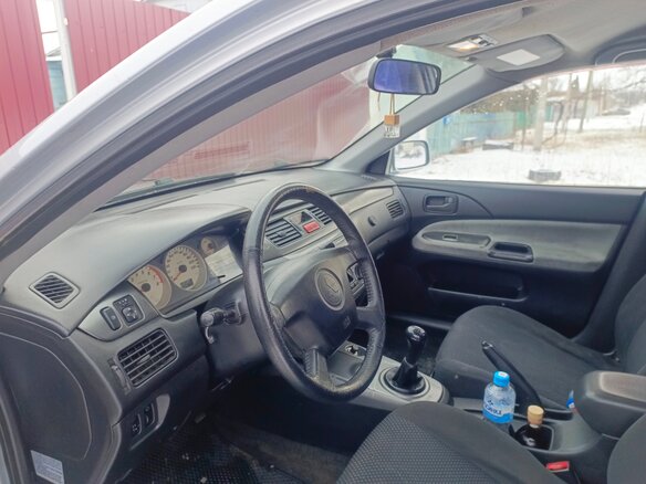 2005 Mitsubishi Lancer IX, серебристый, 580000 рублей - вид 8