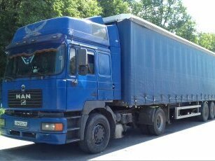 2001 MAN F 2000, синий, 1600000 рублей, вид 2