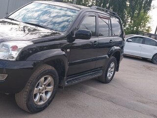 2007 Toyota Land Cruiser Prado 4-speed 120 Series, чёрный, 2100000 рублей, вид 1