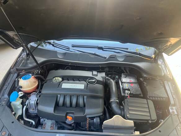 2008 Volkswagen Passat B6, чёрный, 410000 рублей - вид 9