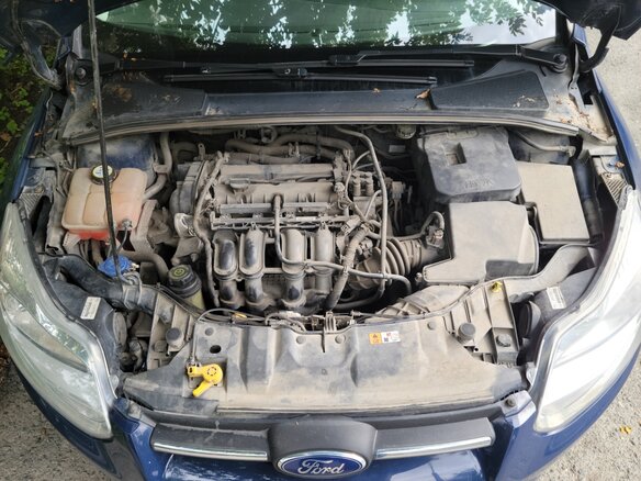 2014 Ford Focus III, синий, 850000 рублей - вид 9