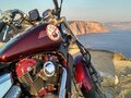 1988 Honda VT 1100, пурпурный - вид 8
