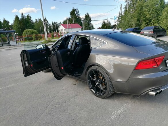 2010 Audi A7 I (4G), коричневый, 1900000 рублей - вид 20