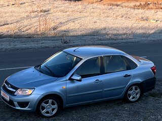 2013 Lada (ВАЗ) Granta I, голубой, 480000 рублей, вид 1