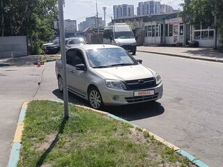 2012 Lada (ВАЗ) Granta I, серый, 475000 рублей, вид 3