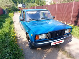 2008 Lada (ВАЗ) 2107, синий, 150000 рублей, вид 1