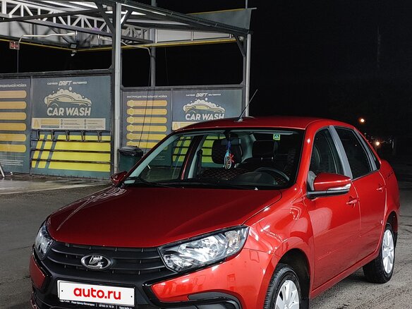 2022 Lada (ВАЗ) Granta I Рестайлинг, красный, 820000 рублей