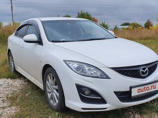 2010 Mazda 6 II (GH) Рестайлинг, белый, 970000 рублей, вид 5