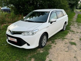 2017 Toyota Corolla Fielder XI (E160, E170, E180) Рестайлинг 1, белый, 1090000 рублей, вид 1