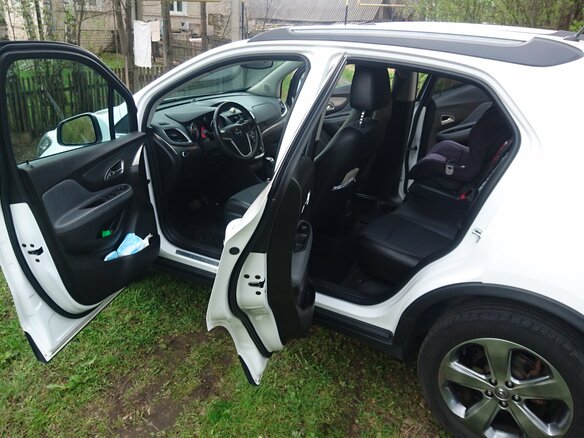 2012 Opel Mokka I, белый - вид 9