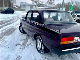 1997 Lada (ВАЗ) 2107, фиолетовый, 90000 рублей, вид 3