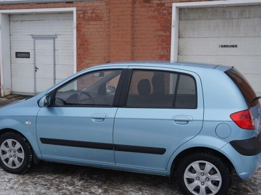 2008 Hyundai Getz I, голубой - вид 1