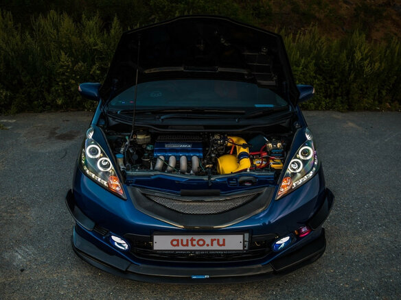2010 Honda Fit II, синий - вид 5