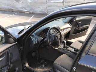 2008 BMW 1 серии 118i I (E81/E82/E87/E88) Рестайлинг, чёрный, 1200000 рублей, вид 5