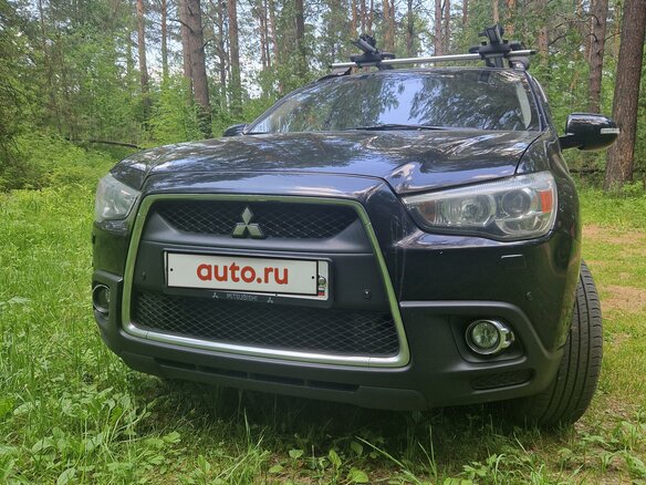 2010 Mitsubishi ASX I, чёрный, 1200000 рублей - вид 3