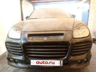 2004 Porsche Cayenne I (955), чёрный, 3000000 рублей, вид 2
