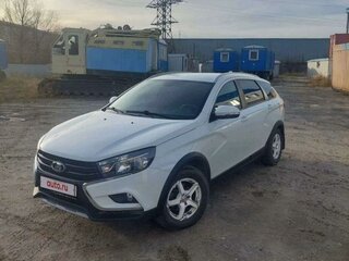 2019 Lada (ВАЗ) Vesta SW I, белый, 1300000 рублей, вид 1