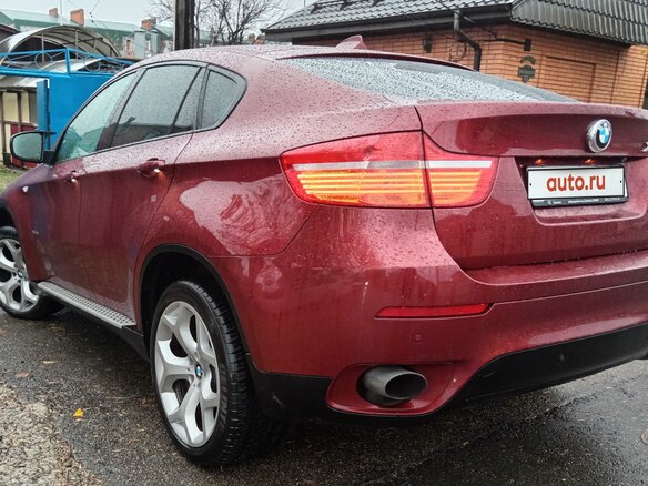 2008 BMW X6 35i 6-speed I (E71), красный, 1650000 рублей - вид 7