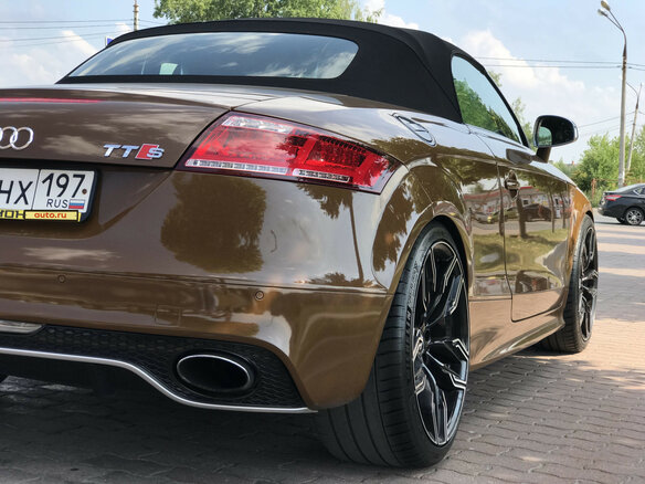 2009 Audi TTS II (8J), коричневый - вид 23