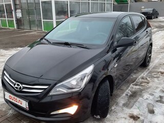 2015 Hyundai Solaris I Рестайлинг, чёрный, 950000 рублей, вид 2