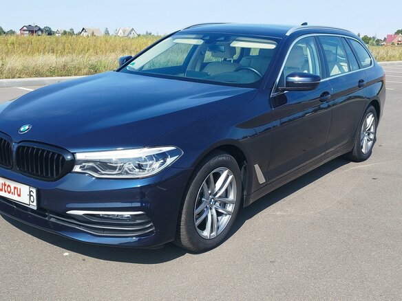 2020 BMW 5 серии 530d xDrive VII (G30/G31/G38), синий, 3100000 рублей - вид 36