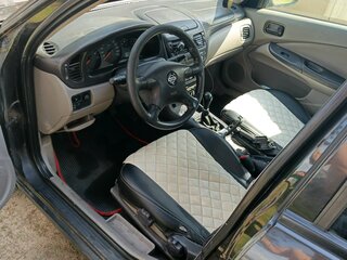 2002 Nissan Almera II (N16), чёрный, 125000 рублей, вид 5