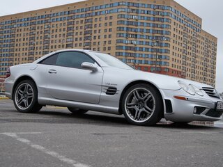 2004 Mercedes-Benz SL-Класс AMG 65 AMG II (R230), серебристый, 8600000 рублей, вид 3
