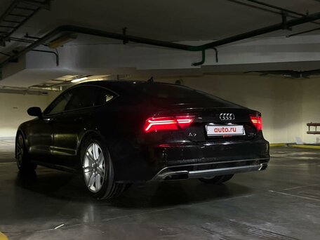 2015 Audi A7 I (4G) Рестайлинг, чёрный, 3670000 рублей, вид 5