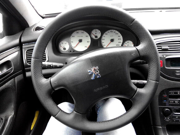 2004 Peugeot 607 I, голубой - вид 1
