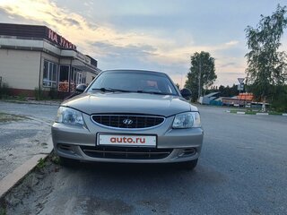 2007 Hyundai Accent ТагАЗ II, бежевый, 350000 рублей, вид 3