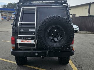 1995 Toyota Land Cruiser Prado 70 Series, чёрный, 2100000 рублей, вид 4