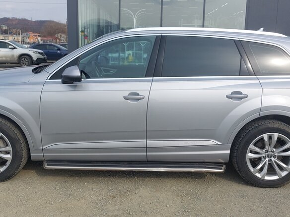 2019 Audi Q7 II (4M), серебристый, 4400000 рублей - вид 8