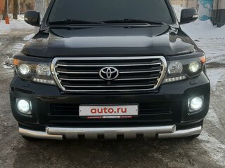 2014 Toyota Land Cruiser 200 Series Рестайлинг 1, чёрный, 4600000 рублей, вид 4