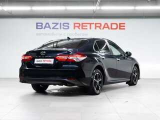 2018 Toyota Camry VIII (XV70), синий, 2300000 рублей, вид 5