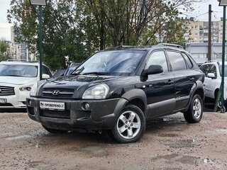 2005 Hyundai Tucson I, чёрный, 429000 рублей, вид 1