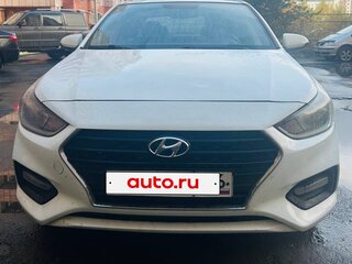2019 Hyundai Solaris II, белый, 689000 рублей, вид 2