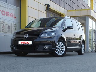 2012 Volkswagen Touran I Рестайлинг 2, чёрный, 1195000 рублей, вид 1