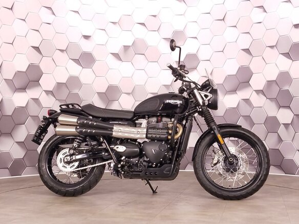2024 Triumph Scrambler, чёрный - вид 2