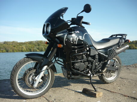 1996 Triumph Tiger 900, чёрный, 325000 рублей, вид 2