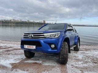 2018 Toyota Hilux VIII, синий, 6200000 рублей, вид 4