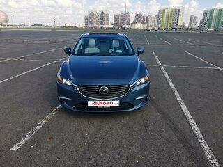 2017 Mazda 6 III (GJ) Рестайлинг, белый, 2080000 рублей, вид 2