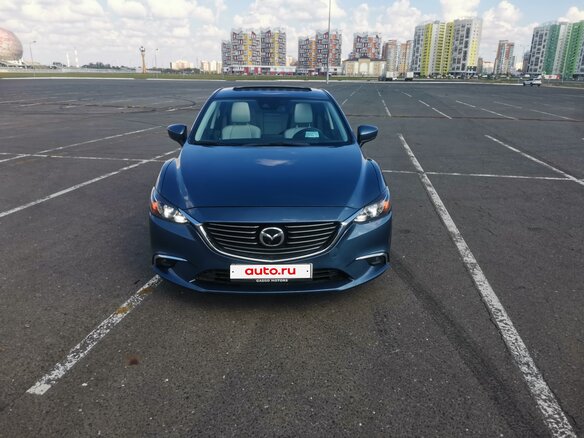 2017 Mazda 6 III (GJ) Рестайлинг, белый, 2080000 рублей - вид 1