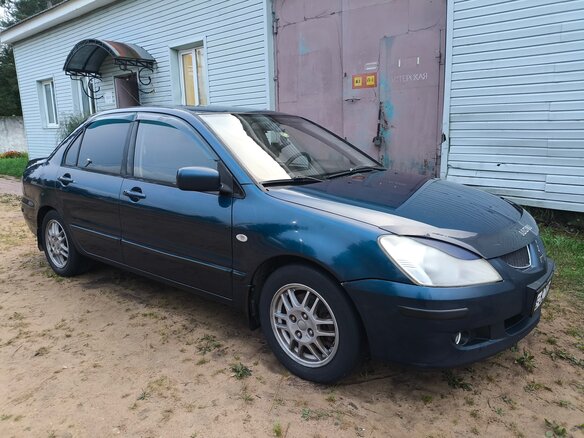 2004 Mitsubishi Lancer IX, синий, 260000 рублей - вид 1