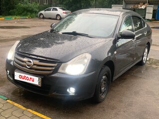 2014 Nissan Almera III (G15), чёрный, 380000 рублей, вид 1