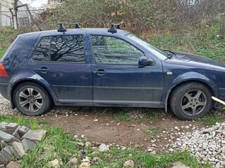2001 Volkswagen Golf IV, синий, 350000 рублей, вид 2