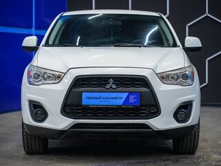 2013 Mitsubishi ASX I Рестайлинг, белый, 880000 рублей, вид 4