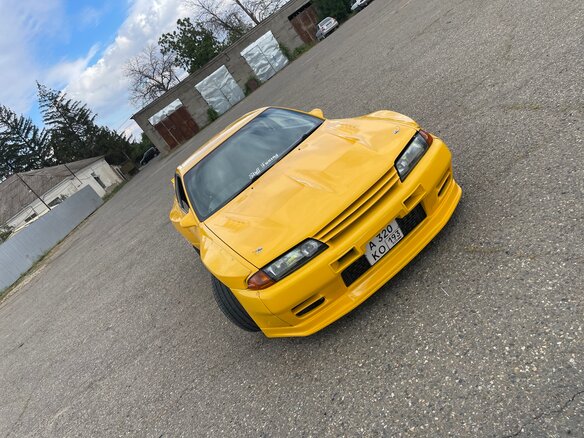 1993 Nissan Skyline VIII (R32), жёлтый - вид 30