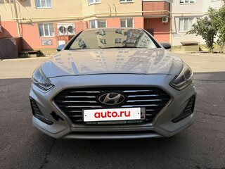 2017 Hyundai Sonata VII (LF), серый, 1400000 рублей, вид 1